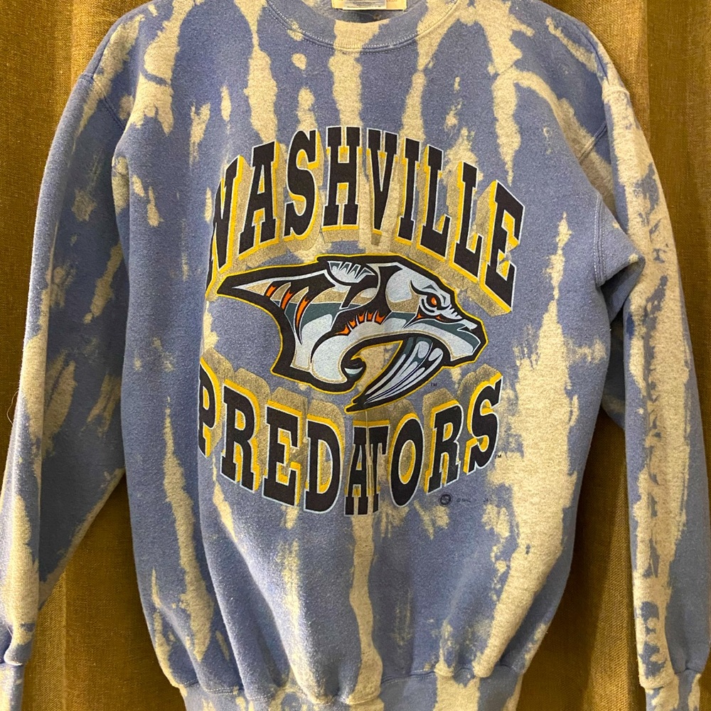 The Vintage Twin one-of-a-kind dyed sweatshirt